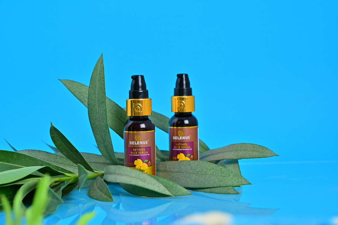 Retinol Face Serum | Enriched with Evening Primrose Oil | Anti-Aging, Skin Renewal & Glow Booster