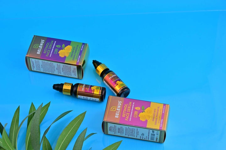 Retinol Face Serum | Enriched with Evening Primrose Oil | Anti-Aging, Skin Renewal & Glow Booster