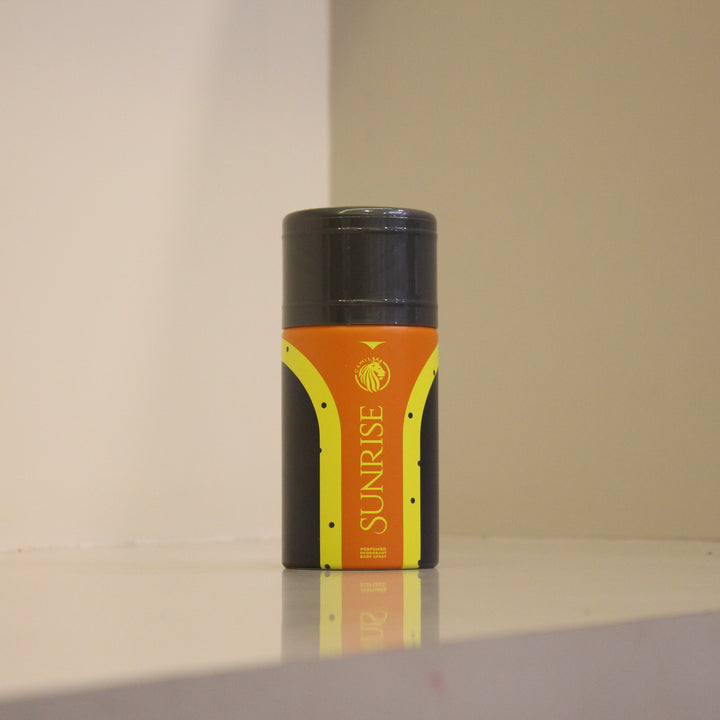 Sunrise Perfumed Deodorant Body Spray | Energizing Long-Lasting Fragrance | Premium Unisex Deo