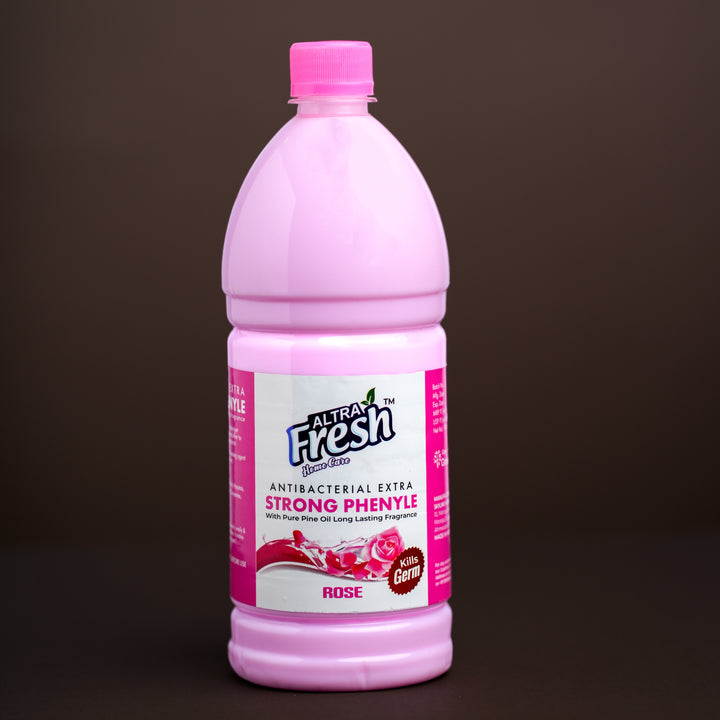 Antibacterial Extra Strong Phenyle – Rose | Powerful Floor Cleaner | Long-Lasting Fragrance | Kills Germs