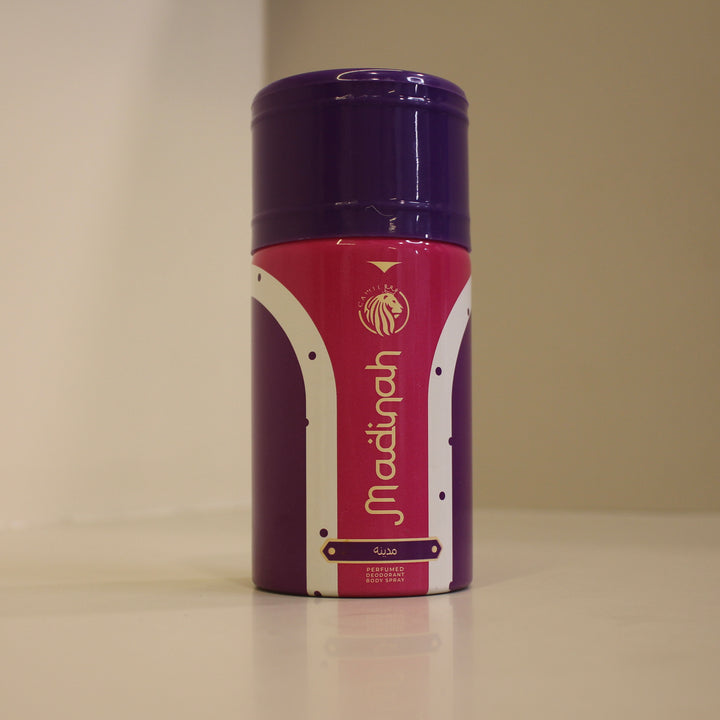 Madinah Perfumed Deodorant Body Spray | Long-Lasting Fragrance | Unisex Deo Spray