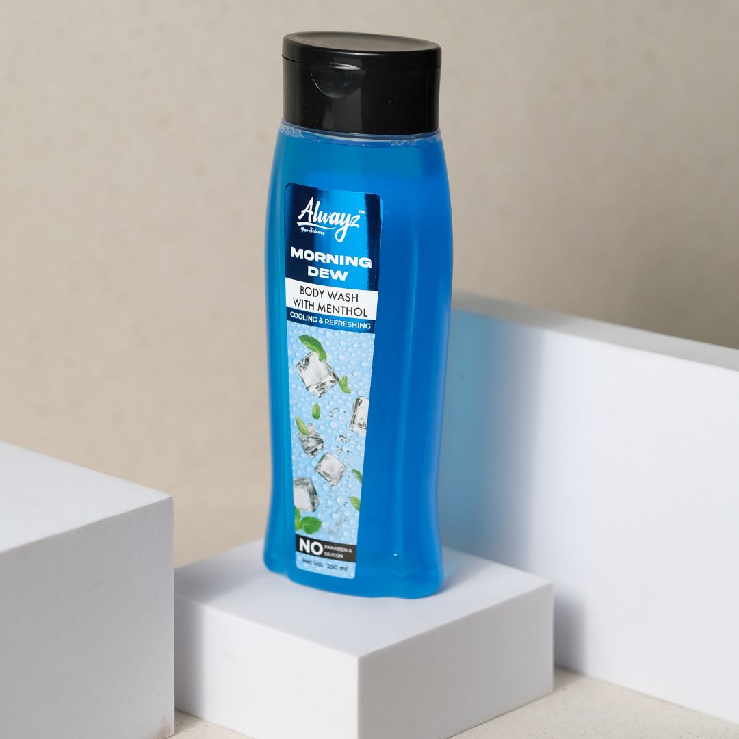 Alwayz Morning Dew Body Wash with Menthol – Cooling & Refreshing | 250ml