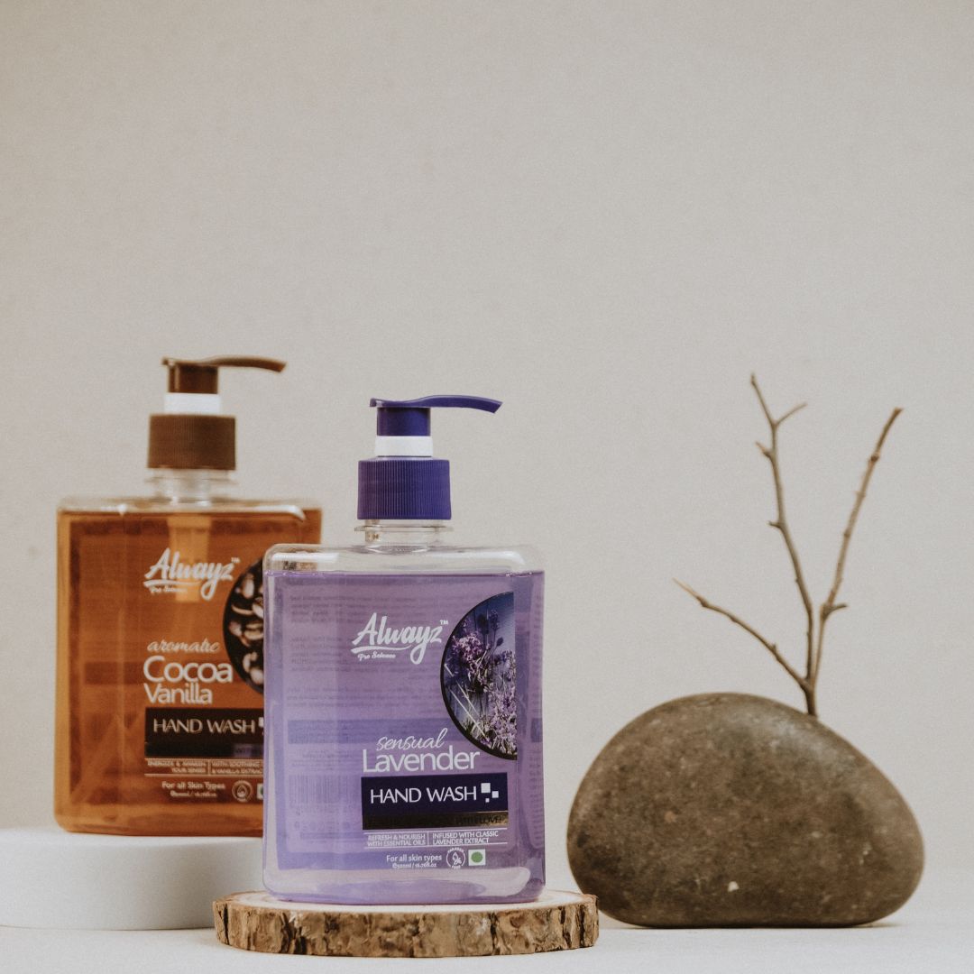 Alwayz Hand Wash – Sensual Lavender / Aromatic Cocoa Vanilla (500ml)