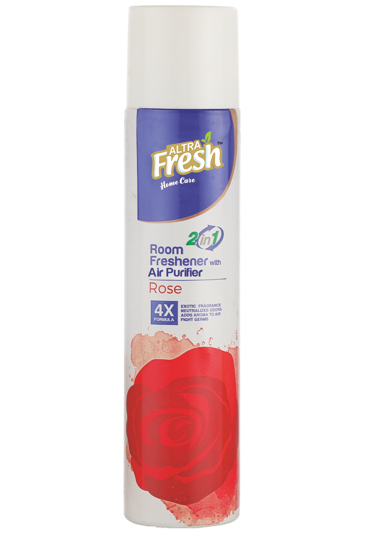 Rose Room Freshener & Air Purifier | Long-Lasting Aroma | 4X Formula