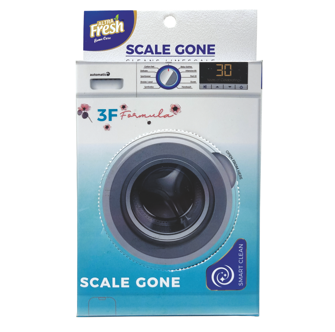Altra Fresh Scale Gone | 3F Formula | Descaler for Washing Machines | Prevents Limescale & Enhances Machine Life