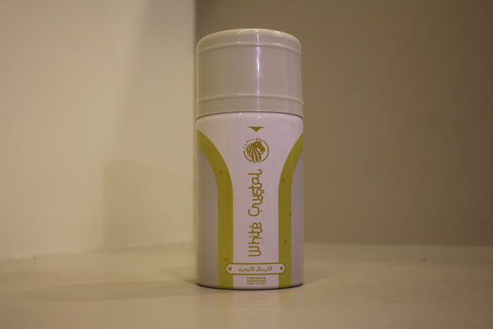 White Crystal Perfumed Deodorant Body Spray | Fresh, Clean & Long-Lasting Fragrance | Unisex Body Spray