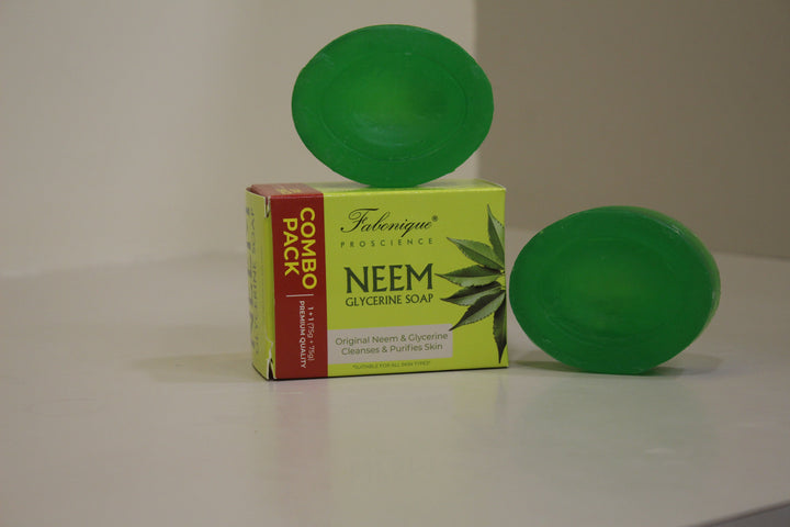 Neem Glycerine Soap – Combo Pack | Purifying Neem Bath Bar | Gentle & Hydrating | Suitable for All Skin Types